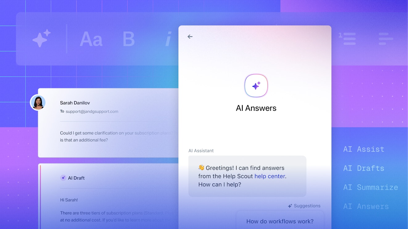 Help Scout's AI Features: Deliver Better Support, Faster